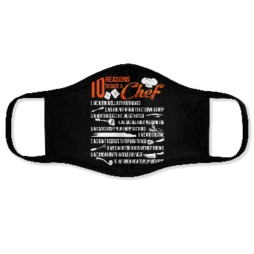 Discover 10 Reasons To Date A Chef Face Masks