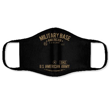 Discover Military Base Face Masks