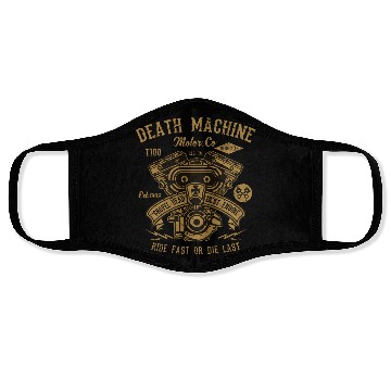 Discover Death Machine Face Masks