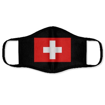 Discover flag switzerland Face Masks