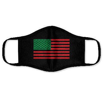 Discover African American Flag Face Masks