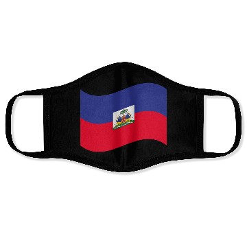 Discover flag haiti Face Masks