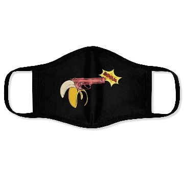 Discover banana gun Face Masks
