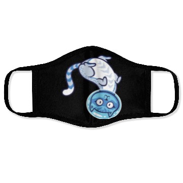 Discover Space cat Face Masks