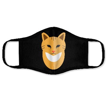 Discover Cat face Face Masks