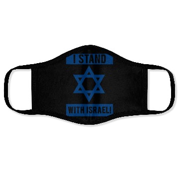 Discover I Stand With Israel Face Masks