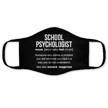 Discover School Psychologist Definition Face Masks