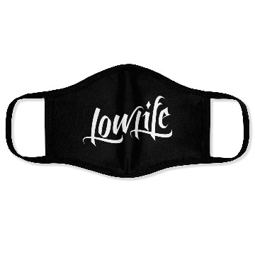 Discover Low Life Over Flow Lowrider LowLife Tattoo Face Masks