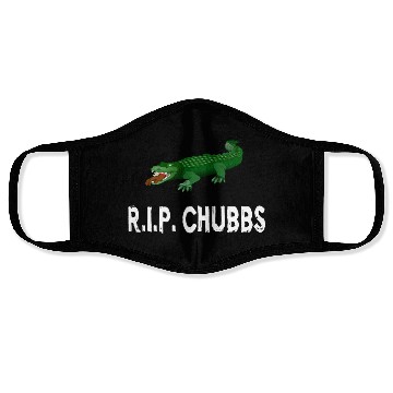 Discover R.I.P. Chubbs - Happy Gilmore Face Masks
