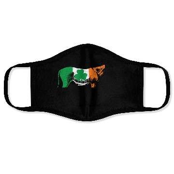 Discover Irish Flag Donkey Face Masks