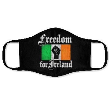Discover freedom for ireland Face Masks