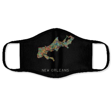 Discover new orleans Face Masks