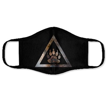 Discover Galaxy Bear Triangle Face Masks