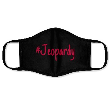 Discover #Jeopardy Face Masks