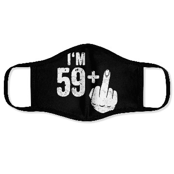 Discover Funny 60th Birthday Face Masks Bday Present Sixty