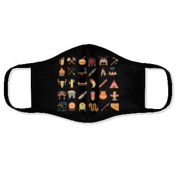 Discover Native American culture/Native American Clothing Face Masks