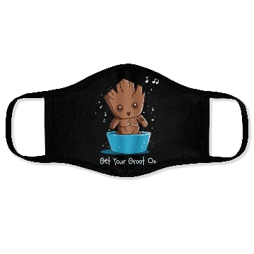 Discover Get Your Groot On Face Masks