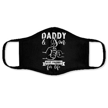 Discover Daddy & Son - Best friends for life Face Masks