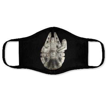 Discover Star Wars Milennium Falcon Design Face Masks