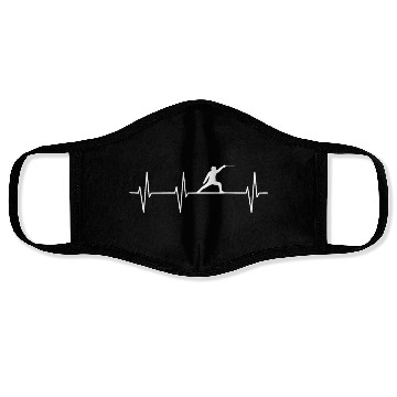 Discover Fencing Heartbeat Face Masks