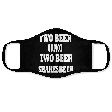 Discover TWO BEER 1 Face Masks