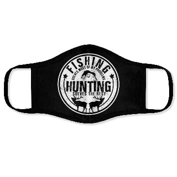 Discover Fishing and Hunting Face Masks