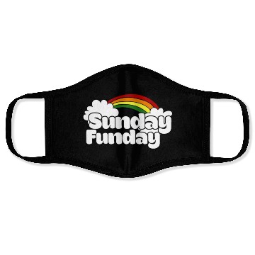 Discover Sunday Funday Face Masks