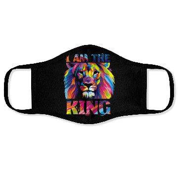 Discover I Am The King - Lion - Total Basics Face Masks