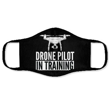 Discover DRONE - Drone pilot in training Face Masks