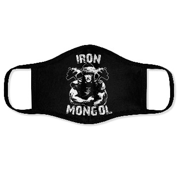Discover Iron Mongol Warrior Face Masks