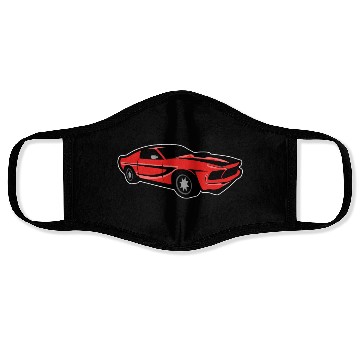 Discover American Muscle Car Face Masks