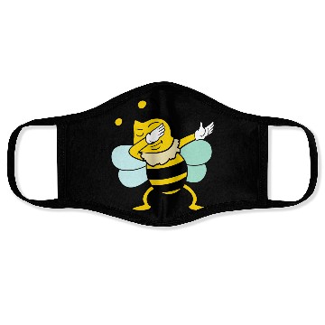 Discover Dabbing Dab Bee Face Masks