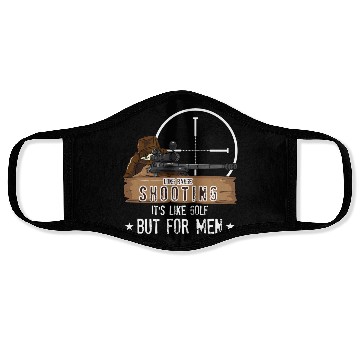 Discover Long Range Shooting Gun Hunter Face Masks