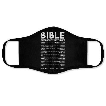 Discover Christianity Christian Verses Gift Face Masks