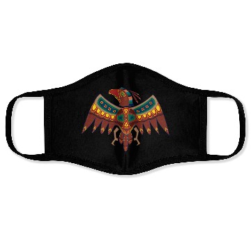Discover Native American Zodiac Falcon-3 (Aries) Face Masks