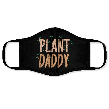 Discover Plant Daddy Gardening Face Masks