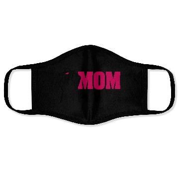 Discover Mom power - superhero mother - I love mom - mommy Face Masks