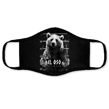 Discover Animal Print - El Oso Face Masks