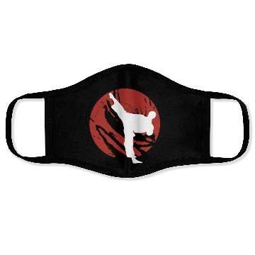 Discover Don't let fool you karate kid Face Masks