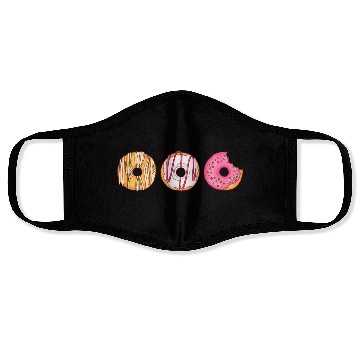 Discover Donuts Bakery Cookie Candy Sweets Cake Confiserie Face Masks