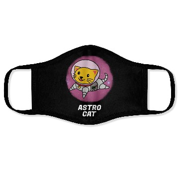 Discover Astro Cat Face Masks
