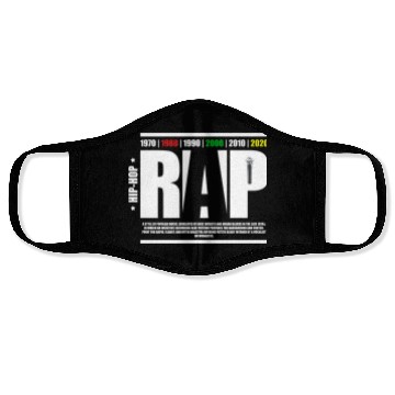 Discover Hip-Hop Collection "Rap" Face Masks