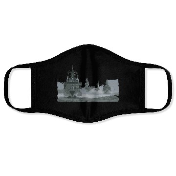 Discover Navy ship Face Masks