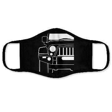 Discover jeep wrang Face Masks