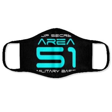 Discover Area 51 Face Masks