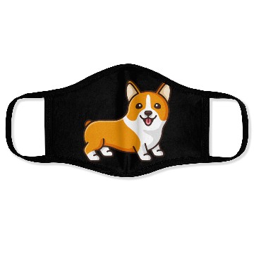 Discover Corgi Face Masks