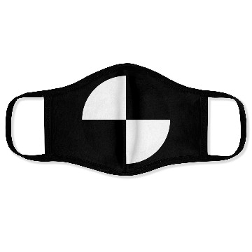 Discover Crash Test Dummy Logo Face Masks