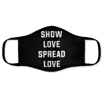 Discover Show LOVE Spread LOVE GRiZ love Face Masks camp