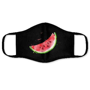 Discover Image: Watercolor, Watermelon Face Masks