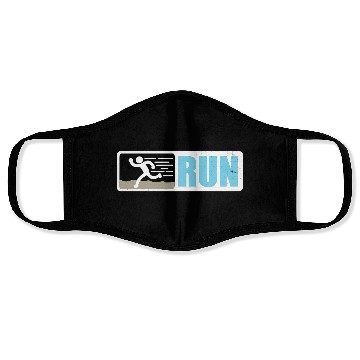 Discover Run boy run - Premium Design Face Masks